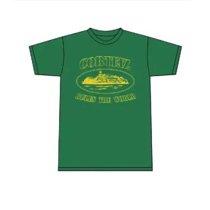 Corteiz 2019 OG Alcatraz T-Shirt Forest Green