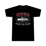 Corteiz 4 Starz Alcatraz T-Shirt Black