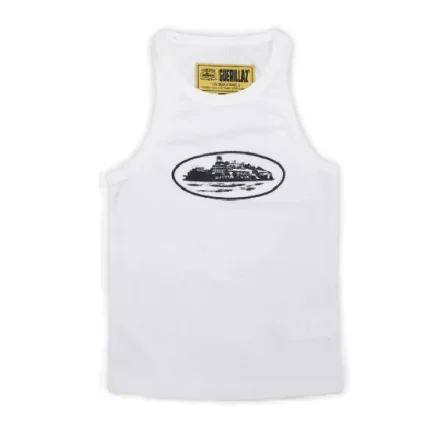 Corteiz Alcatraz Women Tank Top White