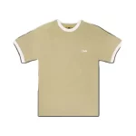 Corteiz Allstarz Ribbed T-Shirt In Light Khaki