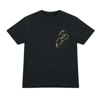 Corteiz Camo Gunslinger T-Shirt Black/Camo