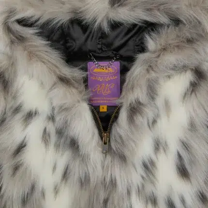 HOODED FUR JACKET [MULTI]