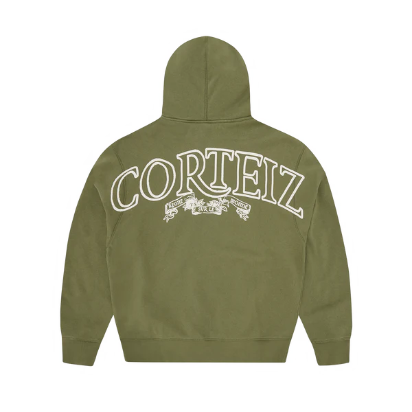 SUPERIOR ROYALE ZIP HOODIE [OLIVE]