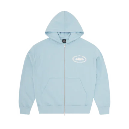 SUPERIOR ROYALE ZIP HOODIE [BABY BLUE]