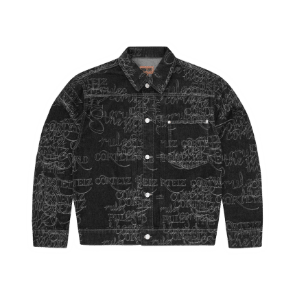 HANDWRITTEN DENIM TRUCKER