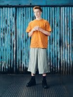 OUTLINE HEAVYWEIGHT TEE ORANGE