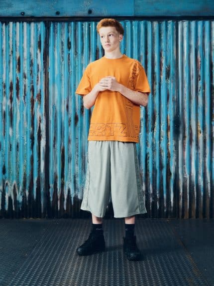 OUTLINE HEAVYWEIGHT TEE ORANGE