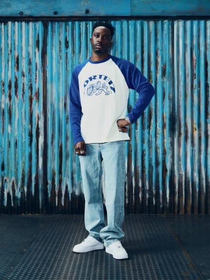 LION Raglan LS Royal Blue