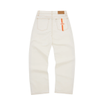 DUAL STRIPE BAGGY JEANS OFF WHITE