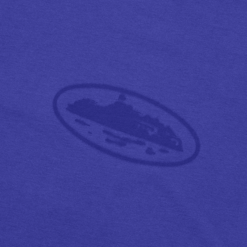 ISLAND KNOCKOUT TEE INDIGO BLUE