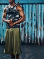DEM PRO MESH SHORT OLIVE