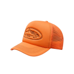 ISLAND OUTLINE TRUCKER HAT ORANGE
