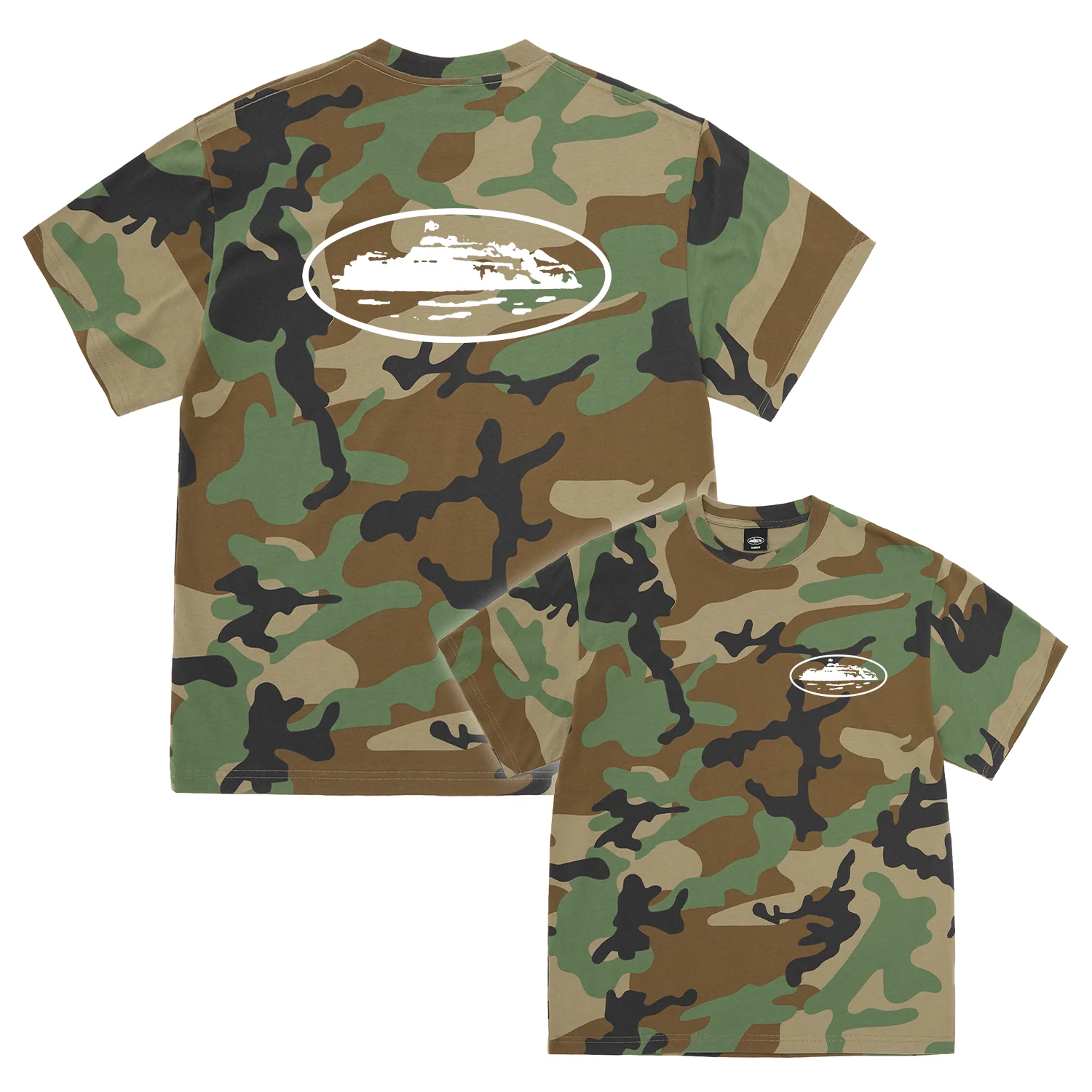 OG ISLAND TEE WOODLAND CAMO