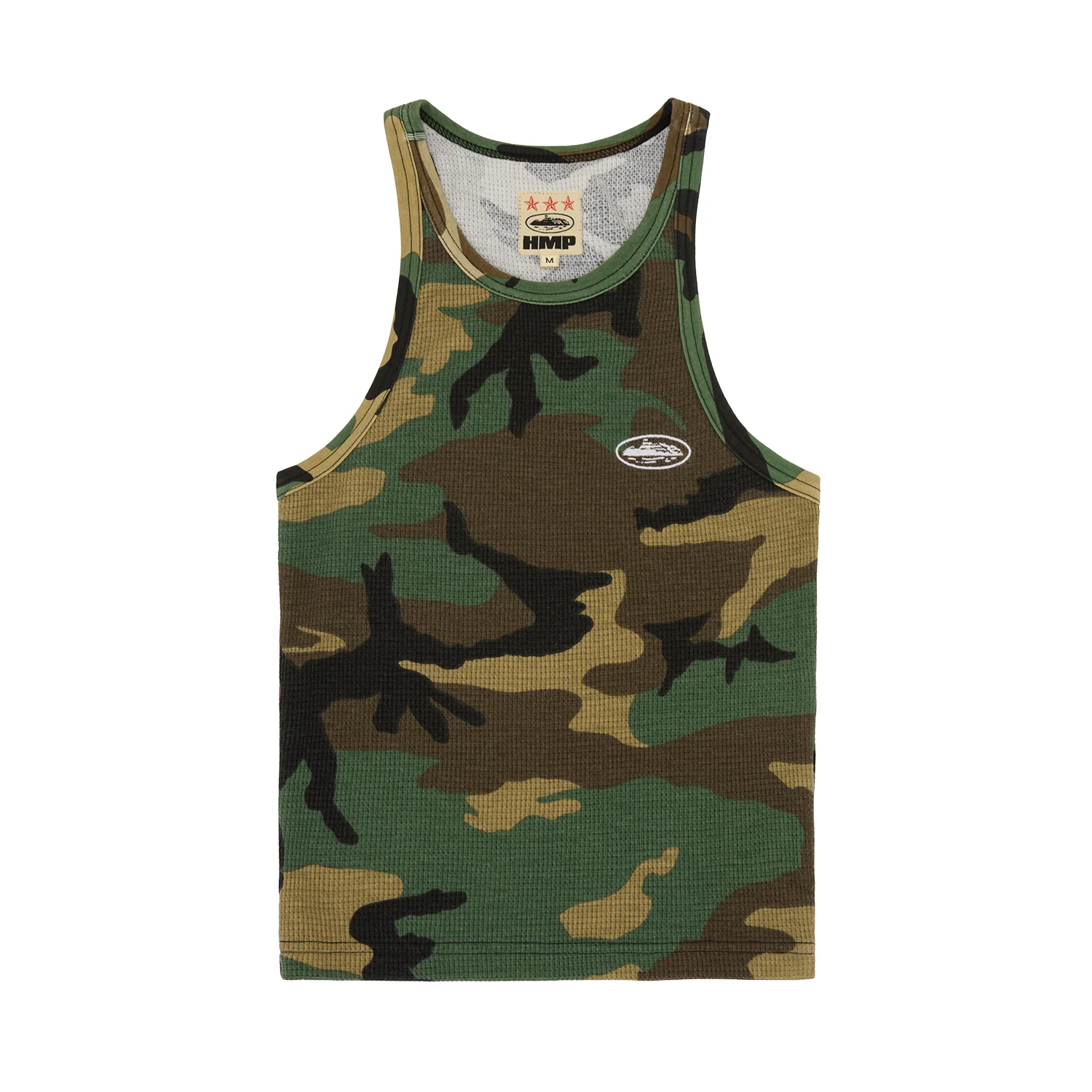 WOMENS CLASSIC TANK TOP WOODLAND CAMO