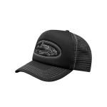 ISLAND OUTLINE TRUCKER HAT BLACK