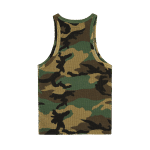 WOMENS CLASSIC TANK TOP WOODLAND CAMO