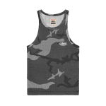 WOMENS CLASSIC TANK TOP BLACK CAMO