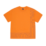 OUTLINE HEAVYWEIGHT TEE ORANGE