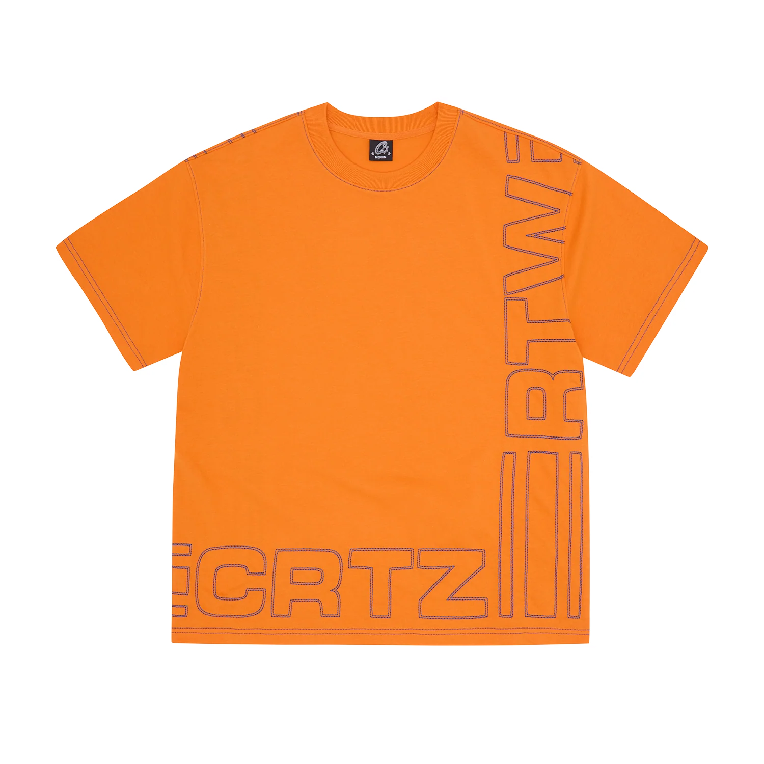 OUTLINE HEAVYWEIGHT TEE ORANGE