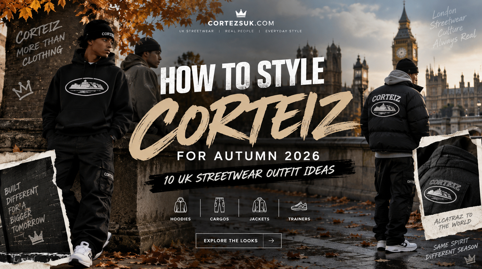 How to style Corteiz for Autumn 2026