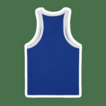 WOMENS CLASSIC TANK TOP ROYAL BLUE WHITE