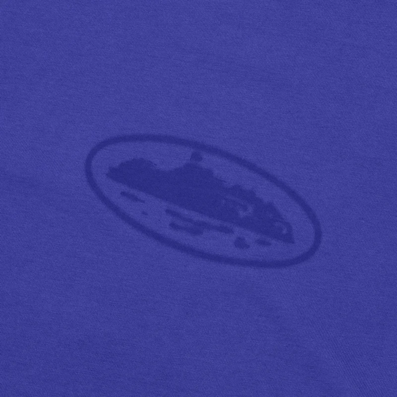 ISLAND KNOCKOUT TEE INDIGO BLUE