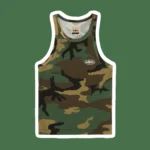 WOMENS CLASSIC TANK TOP WOODLAND CAMO