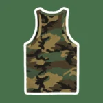 WOMENS CLASSIC TANK TOP WOODLAND CAMO