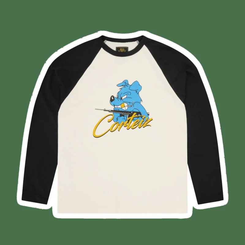 K-9INE Raglan LS Black