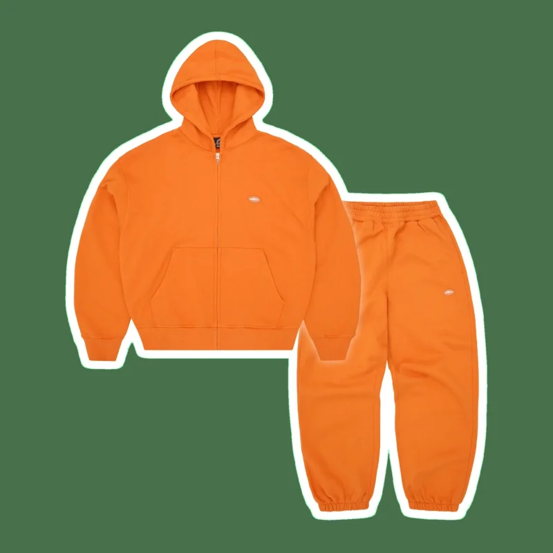 Mini Island Hoodie Tracksuit Orange