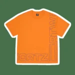 OUTLINE HEAVYWEIGHT TEE ORANGE