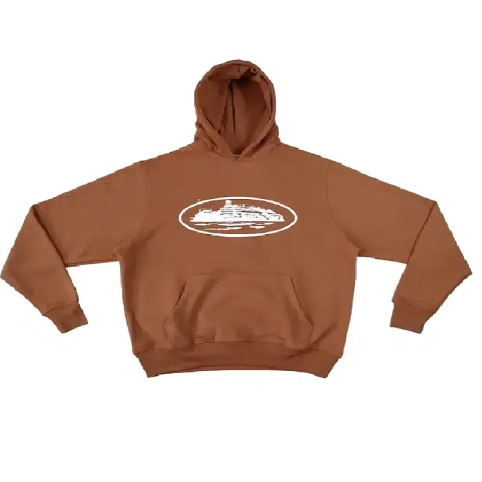 Corteiz-Alcatraz-Hoodie-Hazelnut Corteiz
