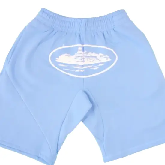 Corteiz Alcatraz Shorts Baby Blue 1