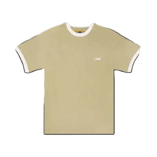 Corteiz-Allstarz-Ribbed-T-Shirt-In-Light-Khaki (1) Corteiz Allstarz Ribbed T-Shirt In Light Khaki