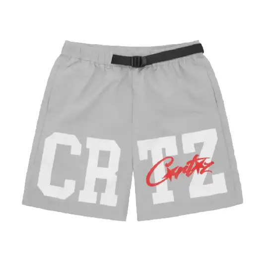 Corteiz-Crtz-Nylon-Shorts-Gray corteiz short,
