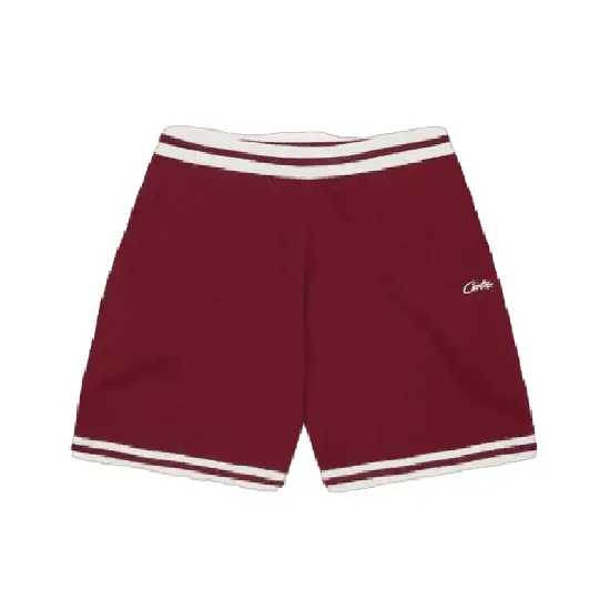 Corteiz-Deala-Knit-Shorts-Burgundy-2 corteiz short,