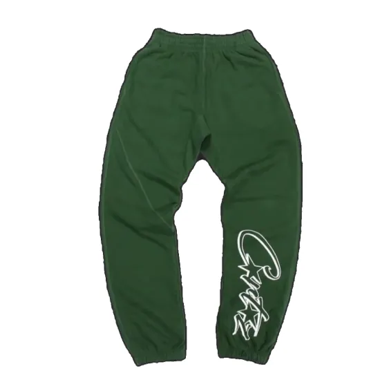 Corteiz-Dropout-Jogging-Pants-Green Corteiz Dropout Joggers Pants Green