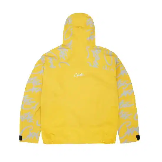 Corteiz Elitework Waterproof Shell Jacket Yellow 1