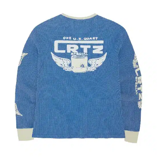 Corteiz-Gasolina-Waffle-Sweatshirt-Blue-2 corteiz sweatshirt,