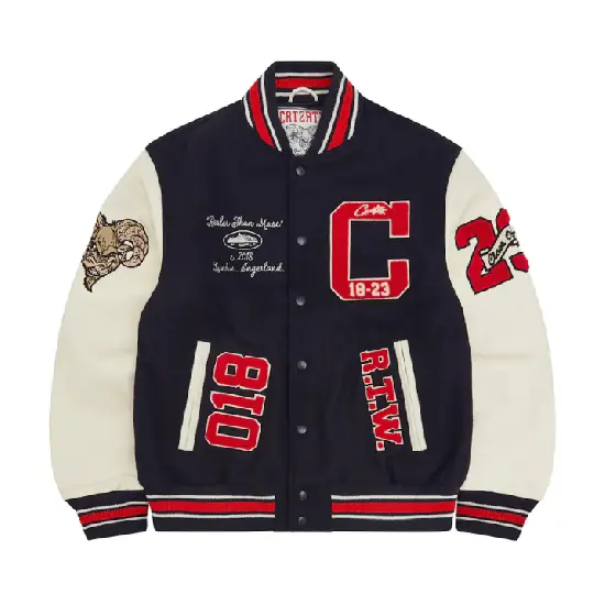 Corteiz-Goat-Varsity-Jacket-Navy-2 corteiz jacket,