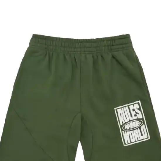 Corteiz RTW Shorts Forest Green 1