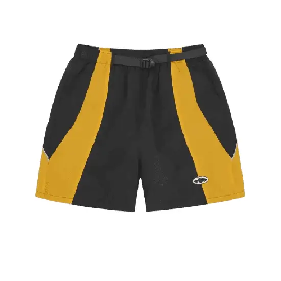 Corteiz-Spring-Shorts-Black-Yellow-2 corteiz short,