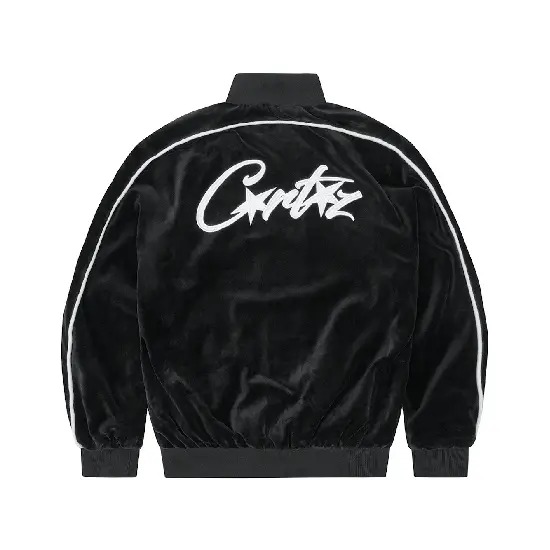 Corteiz VVS Velour Jacket Black 1