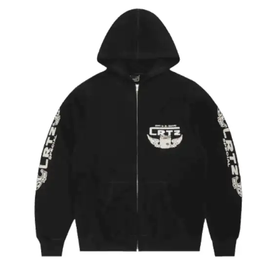 Corteiz-Gasolina-Double-Zip-Hoodie-Black-2 Corteiz Gasolina Double Zip Hoodie Black