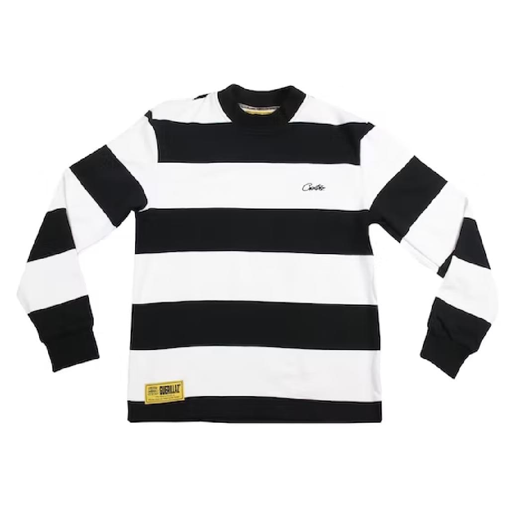New-Project-2022-12-16T110205.049 Corteiz All starz Striped Long sleeve – Black/White