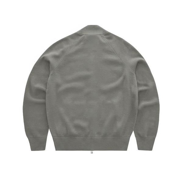 CORTEIZ ALLSTARZ KNIT ZIP UP [GULLY GREY]