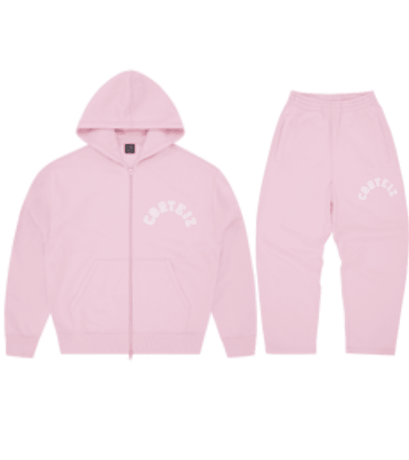 COLLY ARCH ZIP TRACKSUIT [PINK]