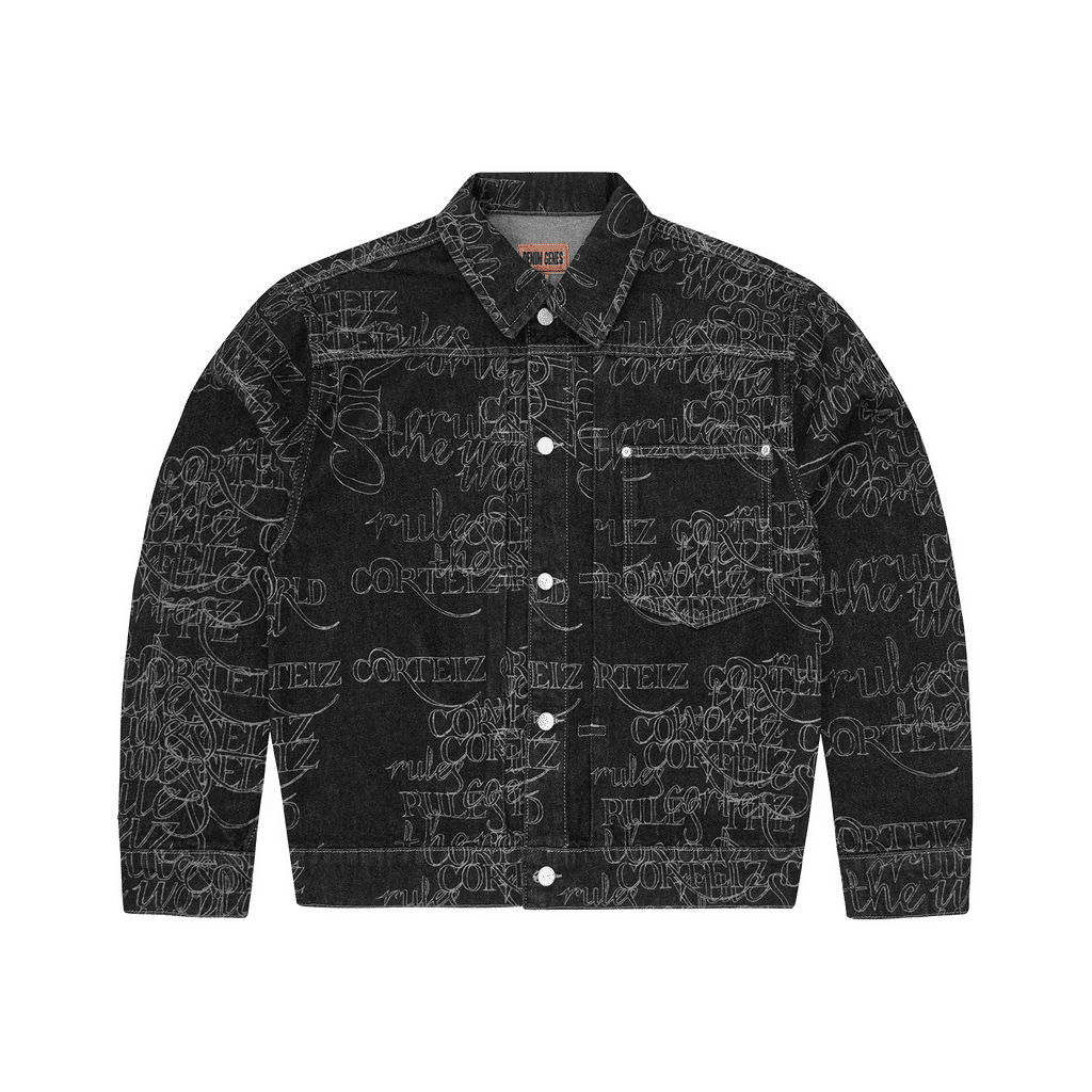 HANDWRITTEN DENIM TRUCKER