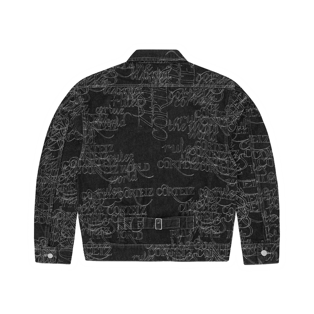 HANDWRITTEN DENIM TRUCKER