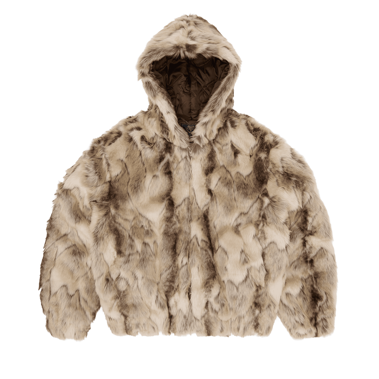 PELT Hooded Fur Corteiz Jacket